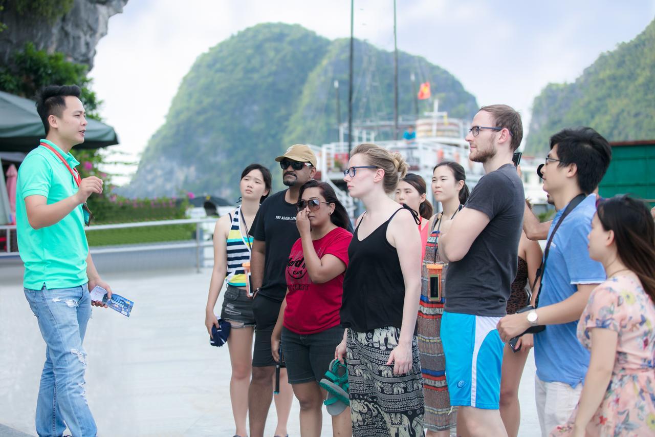 Halong Majestic Legend Cruise Hotel Hạ Long-öböl Kültér fotó