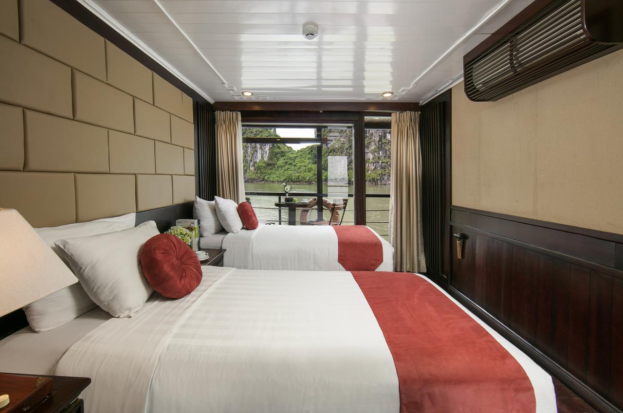 Halong Majestic Legend Cruise Hotel Hạ Long-öböl Kültér fotó